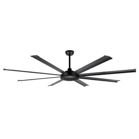 Orbegozo CP 90132 Ventilateur de Plafond Industriel - Puissant Moteur DC Basse Consommation - 6 Vitesses - Silencieux - Système