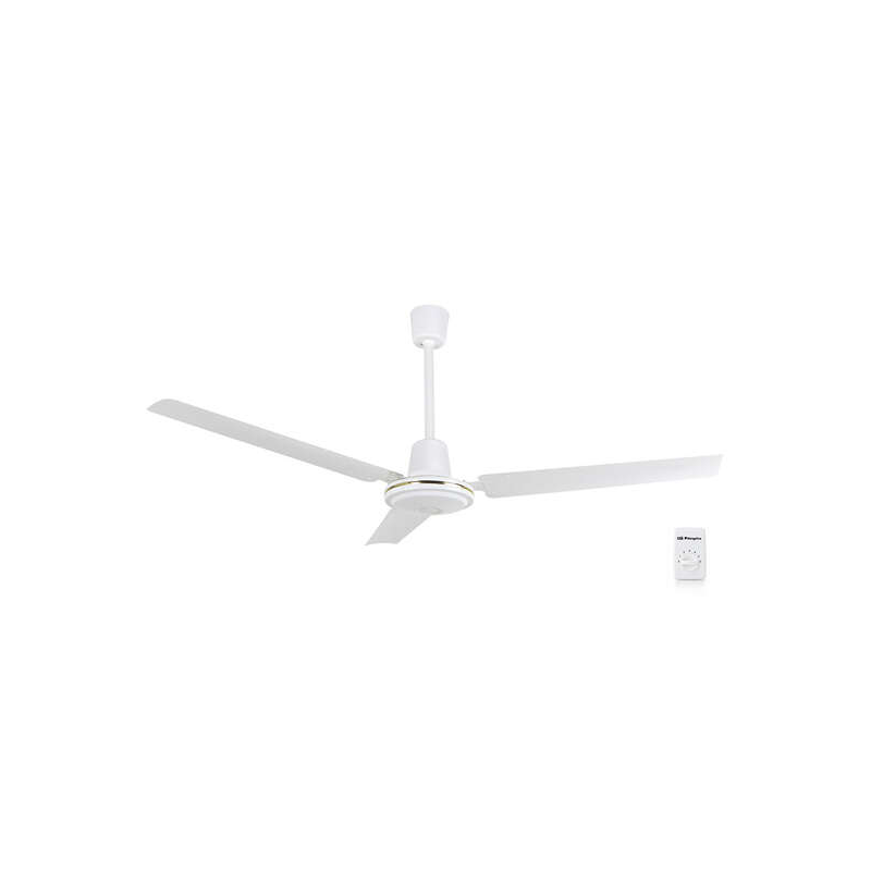 Orbegozo CP 1200 Ventilateur de Plafond Puissant et Efficace - 3 Pales pour Grand Débit d'Air - 5 Vitesses de Ventilation