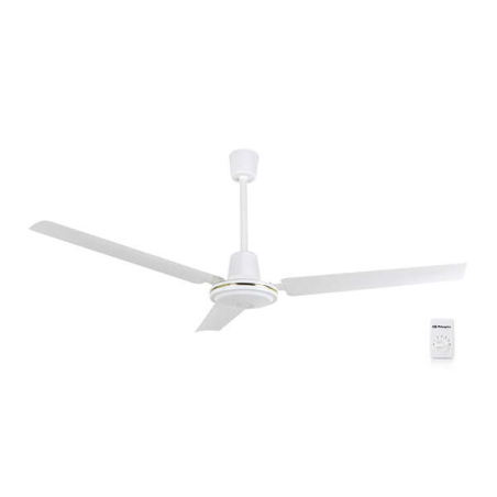 Orbegozo CP 1200 Ventilateur de Plafond Puissant et Efficace - 3 Pales pour Grand Débit d'Air - 5 Vitesses de Ventilation