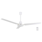 Orbegozo CF 86140 Ventilateur de Plafond Élégant et Fonctionnel - Interrupteur Mural - 5 Vitesses - Puissance 70W - Diamètre 140