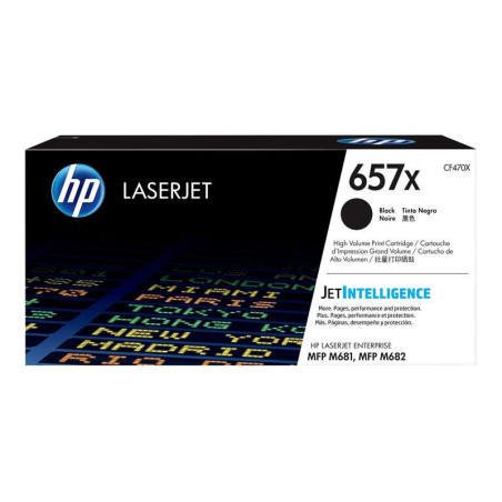 Cartouche de toner noir d'origine HP CF470X - 657X
