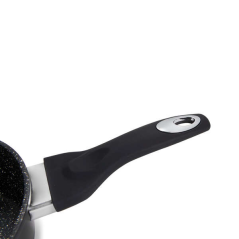 Orbegozo CFB 1018 Casserole antiadhésive 18 cm - Capacité 1,7 L - Aluminium forgé - Poignée ergonomique - Induction totale