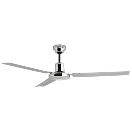 Orbegozo CFC 49120 Ventilateur de Plafond élégant et Puissant - 3 Pales - 5 Vitesses - Puissance 60 W - Chrome - Diamètre 120 cm