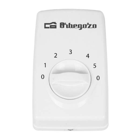 Orbegozo CFC 49120 Ventilateur de Plafond élégant et Puissant - 3 Pales - 5 Vitesses - Puissance 60 W - Chrome - Diamètre 120 cm