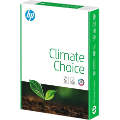 LOT de 5 Papier HP Climate Paper A4 80 g/m² 210 x 297 mm (500 feuilles) Blanc - Certifié ClimatePartner - Emballage en papier re