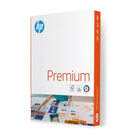 LOT de 5 Papier HP Premium A4 80 g/m² 210 x 297 mm (500 feuilles) Blanc