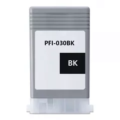 Canon PFI030 Cartouche d'encre pigmentée générique noire - Remplace 3489C001