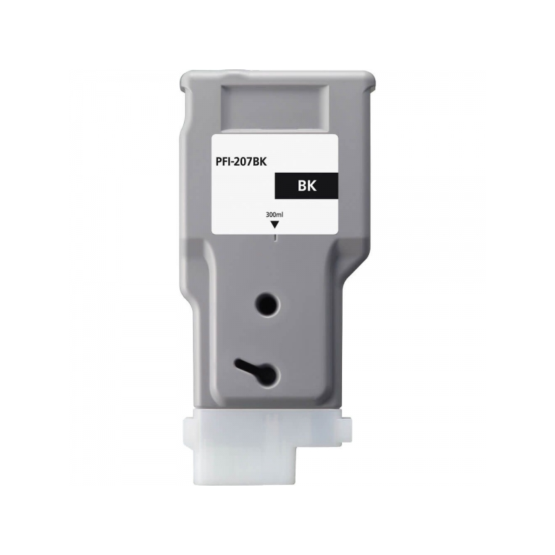 Canon PFI207 Cartouche d'encre générique noire – Remplace PFI207BK/8789B001