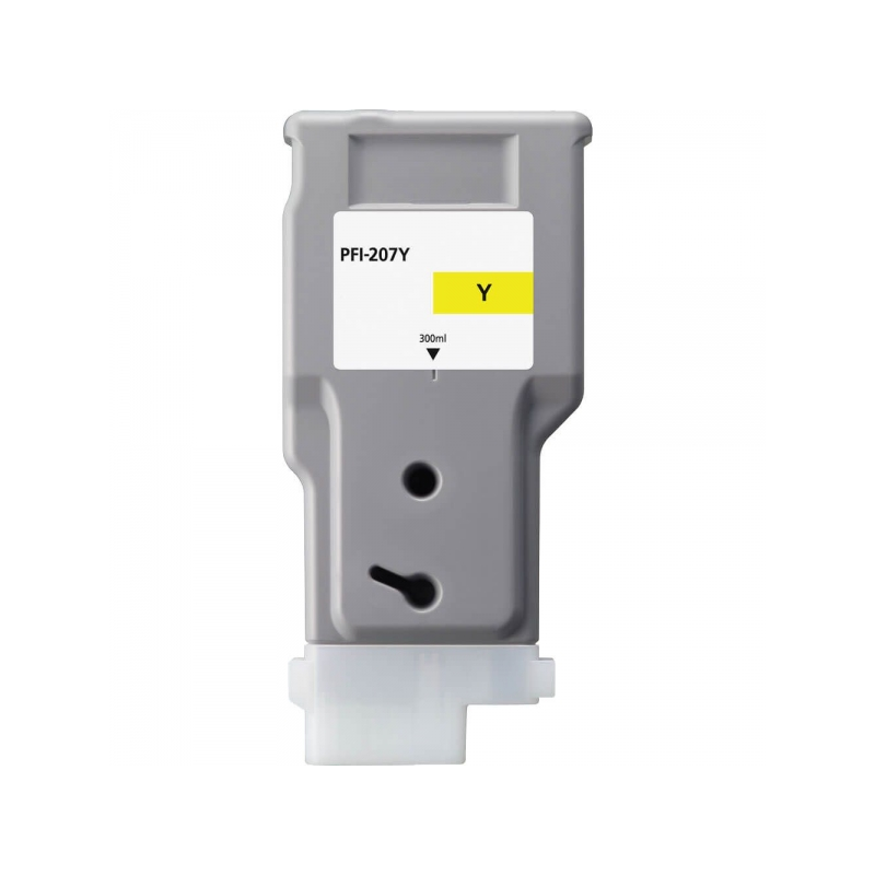Cartouche d'encre générique jaune Canon PFI207 - Remplace PFI207Y/8792B001