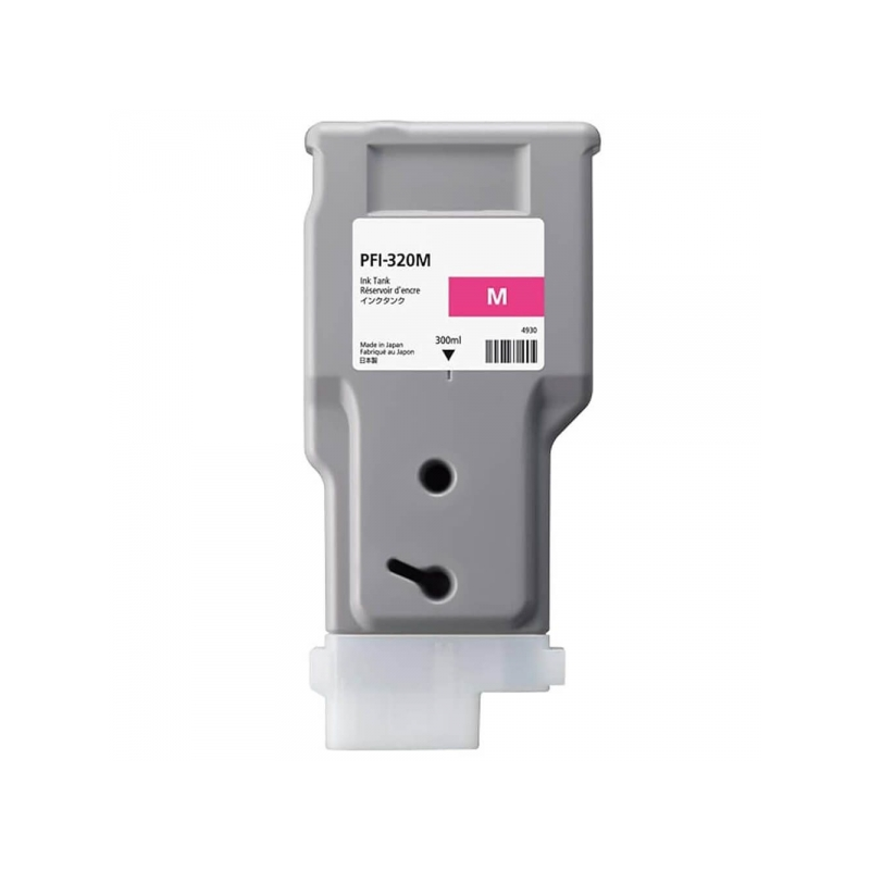 Cartouche d'encre pigmentée générique Canon PFI320 Magenta - Remplace 2892C001
