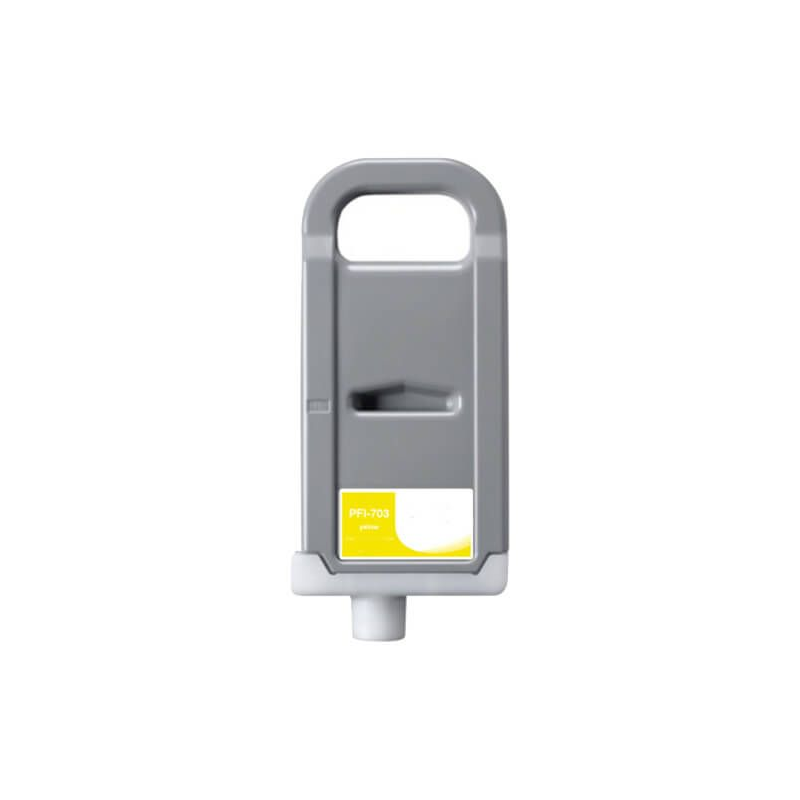 Cartouche compatible avec Canon PFI703/PFI303 jaune
