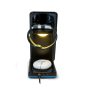 Station de charge à induction 4 en 1 Thomson CL750IS - Réveil et veilleuse - Compatible avec Android - Noir