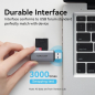 Lecteur de cartes TF et SD Vention - USB-A 3.0 - Aluminium - Plug and Play - Gris