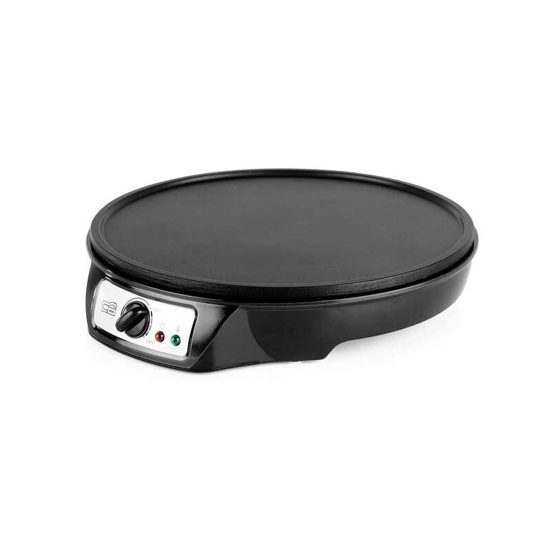Orbegozo Crêpière CM-30 Crêpière Polyvalente et Facile à Utiliser - Surface Antiadhésive - Température Réglable - Voyants lumine