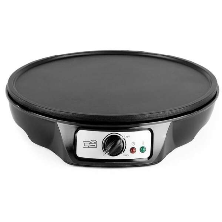 Orbegozo Crêpière CM-30 Crêpière Polyvalente et Facile à Utiliser - Surface Antiadhésive - Température Réglable - Voyants lumine