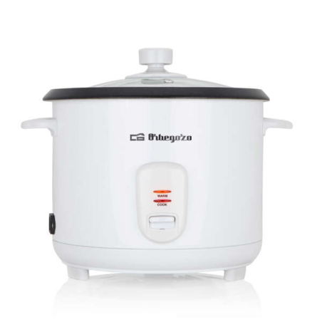 Cuiseur à riz Orbegozo CO 3031 - Cuisez le riz sans coller - Capacité 1,8 L - Cuiseur vapeur inclus - Arrêt automatique - Durabi