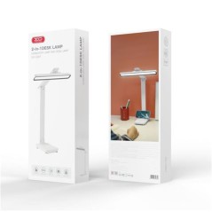 ✅ Lampe LED XO avec Batterie - 3 Températures de Lumière - Pliable - Couleur Blanc couleur Blanc en stock