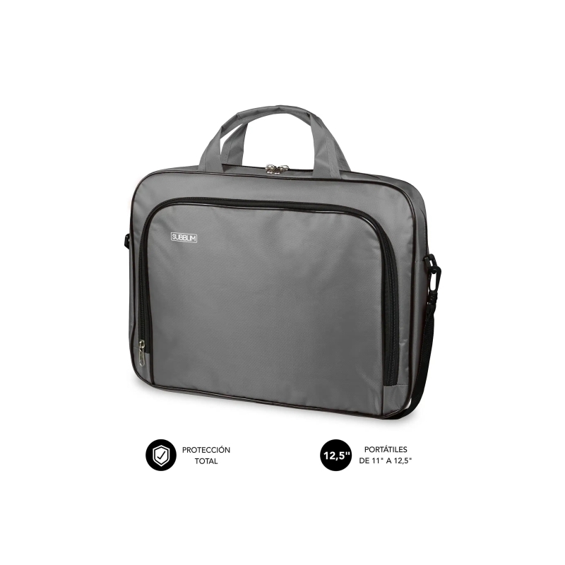Sacoche Oxford Subblim pour ordinateur portable de 11" à 12,5" - Protection renforcée - Bretelles réglables - Poche extérieure
