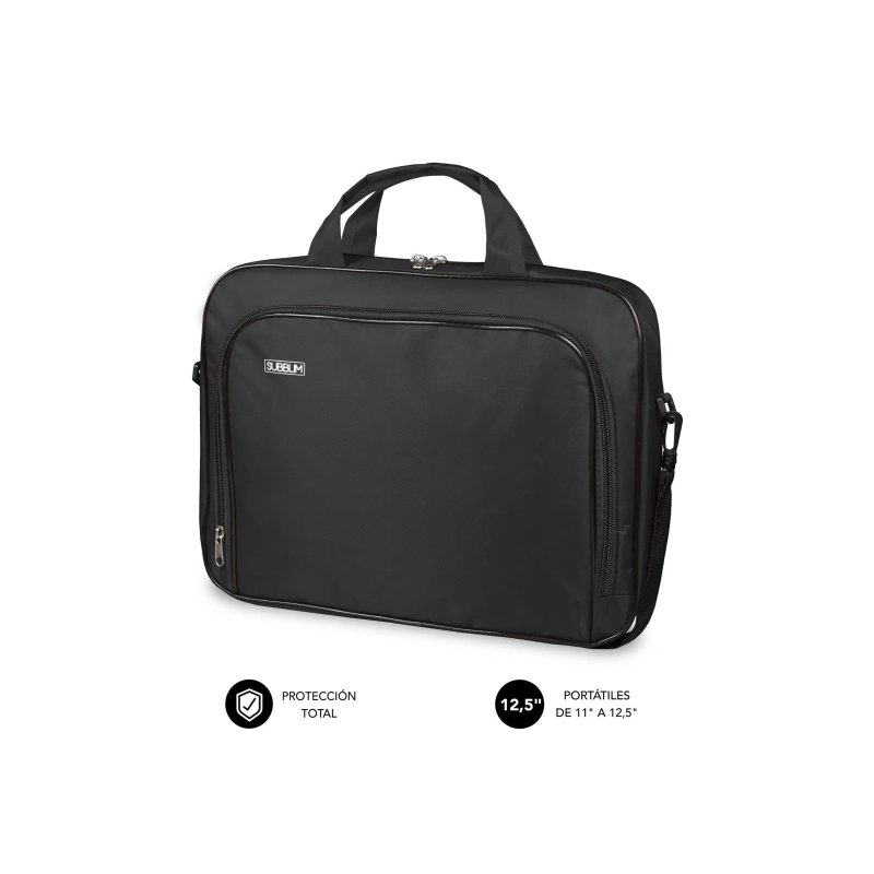 Sacoche Oxford Subblim pour ordinateur portable de 11" à 12,5" - Protection renforcée - Bretelles réglables - Poche extérieure