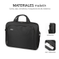 Sacoche Oxford Subblim pour ordinateur portable de 11" à 12,5" - Protection renforcée - Bretelles réglables - Poche extérieure
