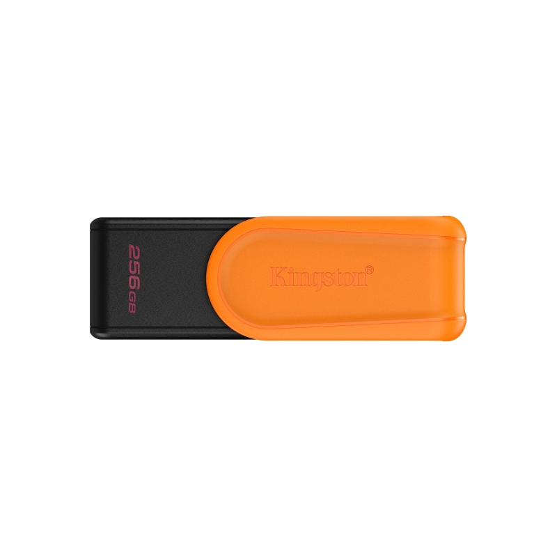 Clé USB Kingston DataTraveler Exodia 256 Go - USB 3.2 Gen 1 - Capuchon pivotant - Orange