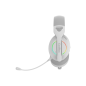 Casque Gaming sans fil Coolbox WB01 avec microphone - Bluetooth 5.4, connectivité sans fil 2,4 GHz ou jack - Éclairage RGB - Jus
