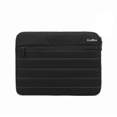 Étui CoolBox pour Tablette/Netbook/Ordinateur Portable jusqu'à 13" - Rembourré - Tissu Imperméable - Fermeture Éclair - Couleur