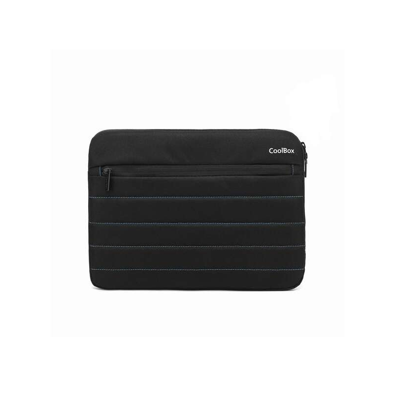 Étui CoolBox pour Tablette/Netbook/Ordinateur Portable jusqu'à 13" - Rembourré - Tissu Imperméable - Fermeture Éclair - Couleur