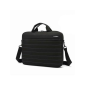 Mallette pour ordinateur portable CoolBox jusqu'à 14" - Compartiment principal rembourré - Tissu imperméable - Couleur Noir