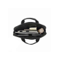 Mallette pour ordinateur portable CoolBox jusqu'à 14" - Compartiment principal rembourré - Tissu imperméable - Couleur Noir