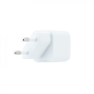 Coolbox GaN Chargeur Mural 20W USB-C/USB-A Charge Rapide - Compact - Double USB - Efficacité Énergétique - Couleur Blanc