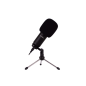 Microphone cardioïde USB Coolbox Coolcaster avec bras extensible pour le streaming - Bonnette anti-vent et filtre anti-pop - Tré
