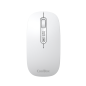 Souris sans fil Coolbox W02 - Bluetooth et RF 2,4 GHz - Ultra légère - Bouton d'accès copilote - Rechargeable par USB-C - DPI ré