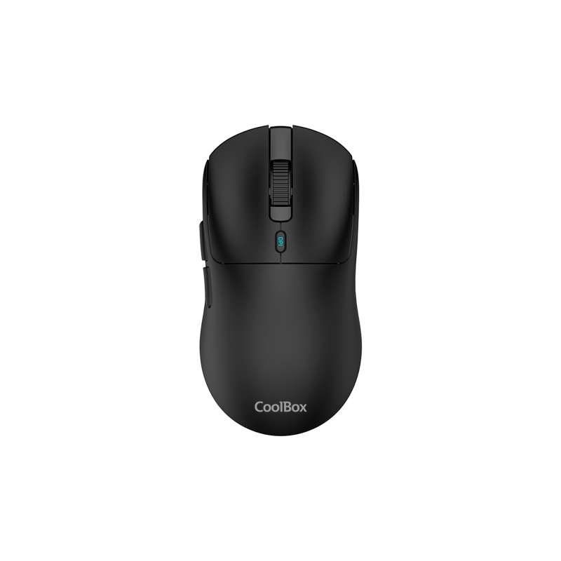 Souris gaming sans fil Coolbox W03 10 000 dpi - 7 boutons - Capteur Pixart 3325 - Noir