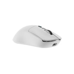 Souris gaming sans fil Coolbox W03 10 000 dpi - 7 boutons - Capteur Pixart 3325 - Blanc