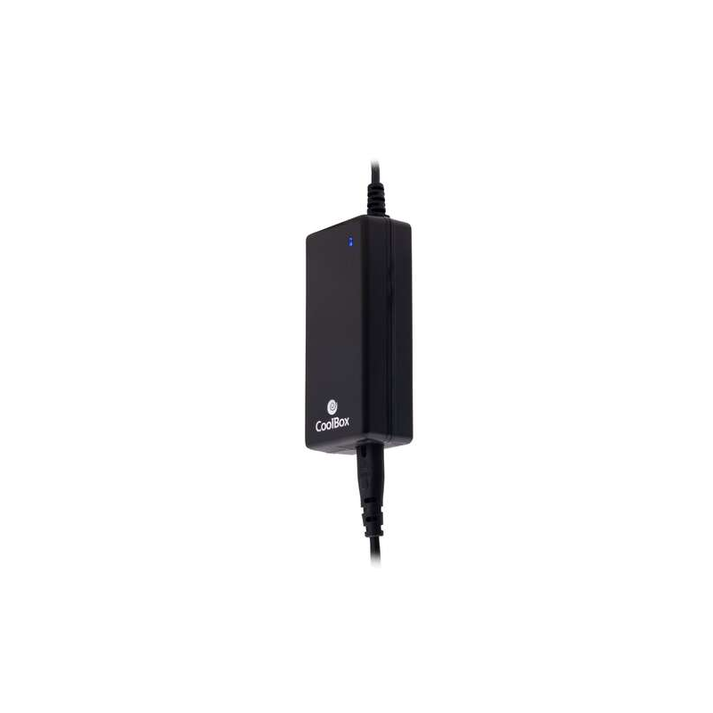 CoolBox Chargeur Automatique Universel pour Ordinateur Portable 65W - 14 Connecteurs Différents