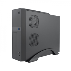 Coolbox T310 Slim Boîtier PC Micro ATX - Design Compact - Compatibilité Micro ATX - Style Moderne - Couleur Noir
