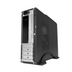 Coolbox T310 Slim Boîtier PC Micro ATX - Design Compact - Compatibilité Micro ATX - Style Moderne - Couleur Noir