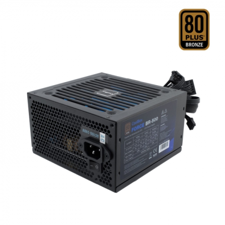 Alimentation Coolbox Force-BR 500 W - Certification 80+ Bronze - Efficacité énergétique - Conception compacte - Fiabilité éprouv