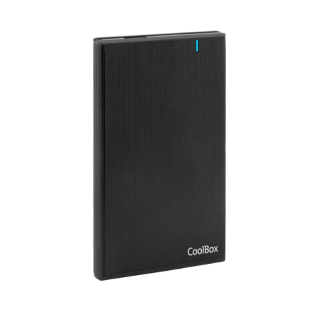 Boîtier externe Coolbox SlimChase A-2540 2,5" SATA - USB 3.0 - Noir