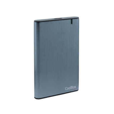 Boîtier externe Coolbox SlimChase A-2550 2,5" SATA - USB 3.0 - Gris