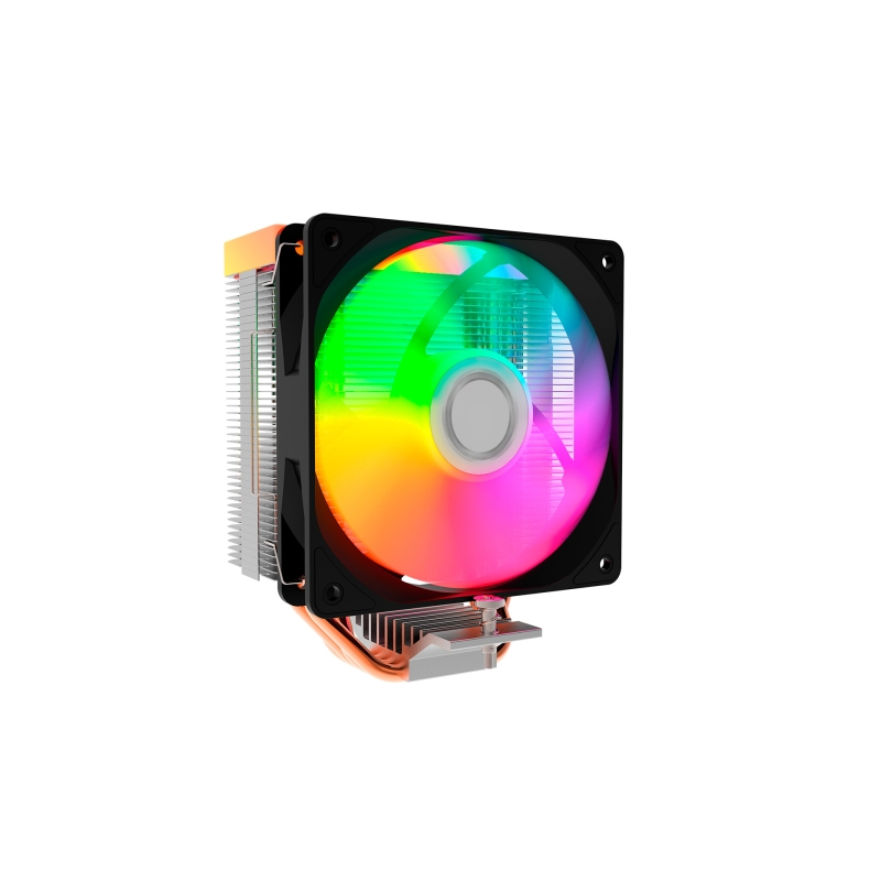 Dissipateur thermique multiprise Coolbox Infinite Air120 - Éclairage ARGB - Ventilateur 120 mm - Vitesse maximale 1800 tr/min -