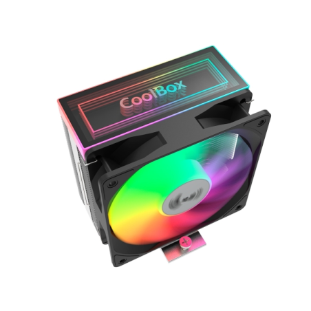 Dissipateur thermique multiprise Coolbox Infinite Air120 - Éclairage ARGB - Ventilateur 120 mm - Vitesse maximale 1800 tr/min -