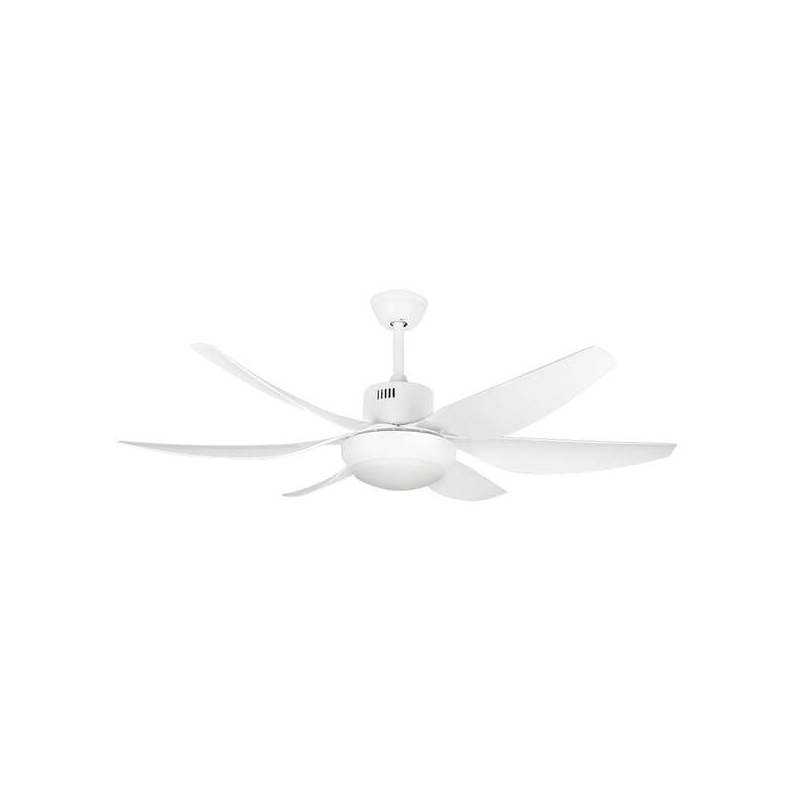 Orbegozo CP 100138 Ventilateur de Plafond avec Lumière LED - Moteur DC Faible Consommation - Fonction Réversible - Minuterie - T