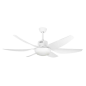 Orbegozo CP 100138 Ventilateur de Plafond avec Lumière LED - Moteur DC Faible Consommation - Fonction Réversible - Minuterie - T