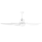 Orbegozo CP 100138 Ventilateur de Plafond avec Lumière LED - Moteur DC Faible Consommation - Fonction Réversible - Minuterie - T
