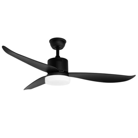 Orbegozo CP 102132 Ventilateur de plafond - Moteur AC puissant - Éclairage LED - Minuterie programmable - Télécommande - Design