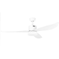 Orbegozo CP 103132 Ventilateur de Plafond avec Lumière LED - Puissant et Silencieux - Minuterie Programmable - Télécommande - De