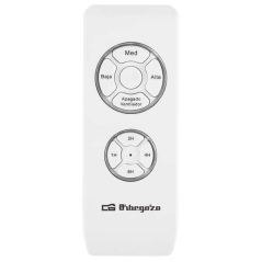 Orbegozo CP 103132 Ventilateur de Plafond avec Lumière LED - Puissant et Silencieux - Minuterie Programmable - Télécommande - De