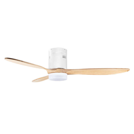 Orbegozo CP 114132 Ventilateur de Plafond Moderne - Moteur DC Puissant - Lumière LED Réglable - Fonction Réversible pour Hiver e